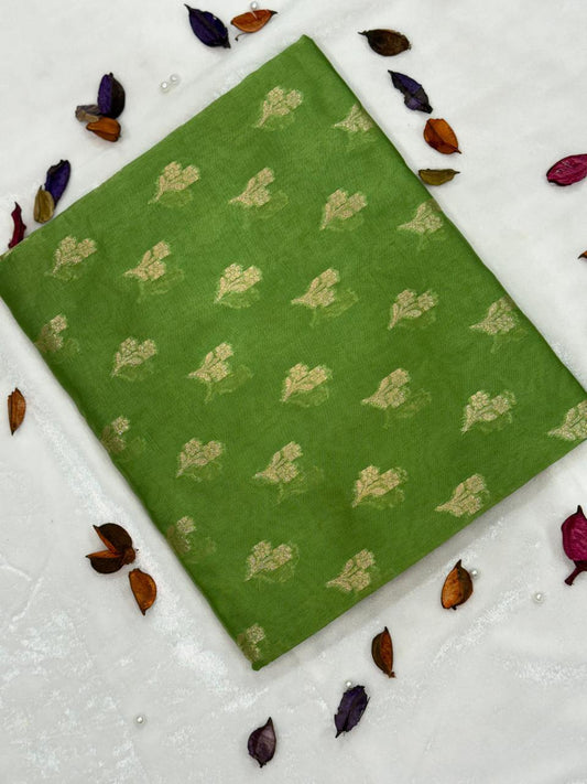 Kora georgette butti silk