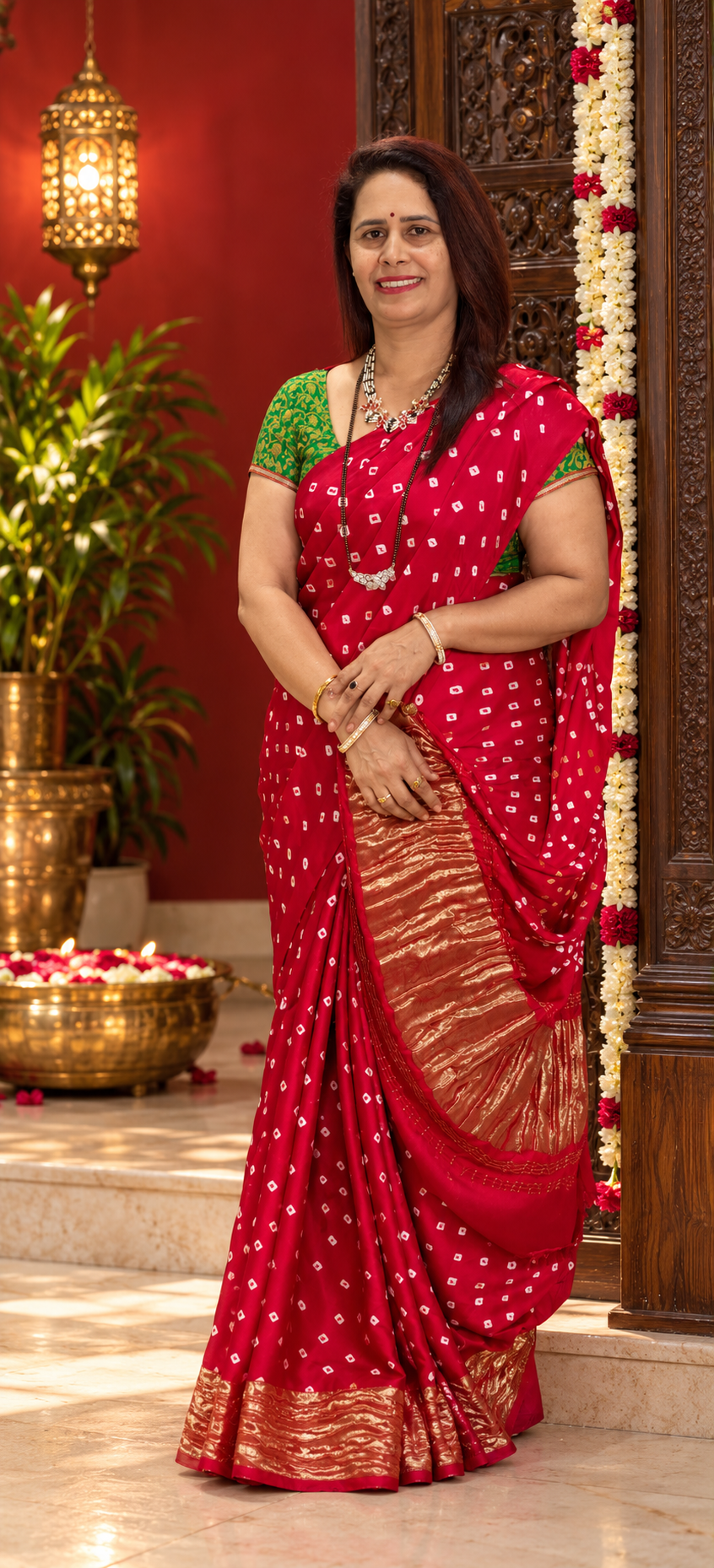 Bandhani Saree