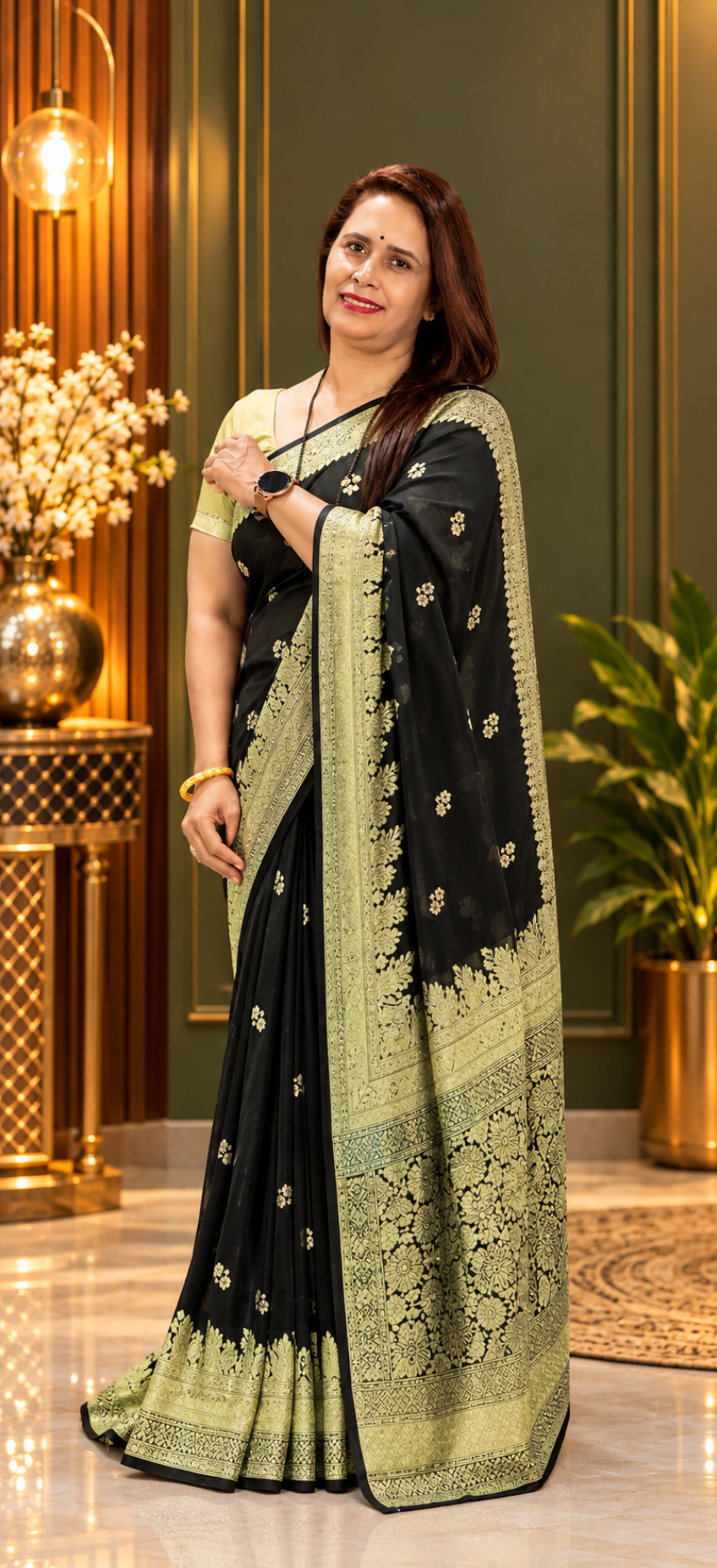 Ektara  Katan  Ghat Silk.