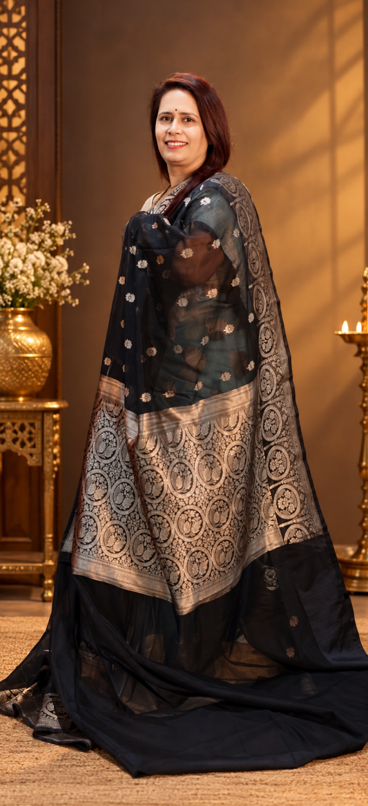Kora Banarasi silk
