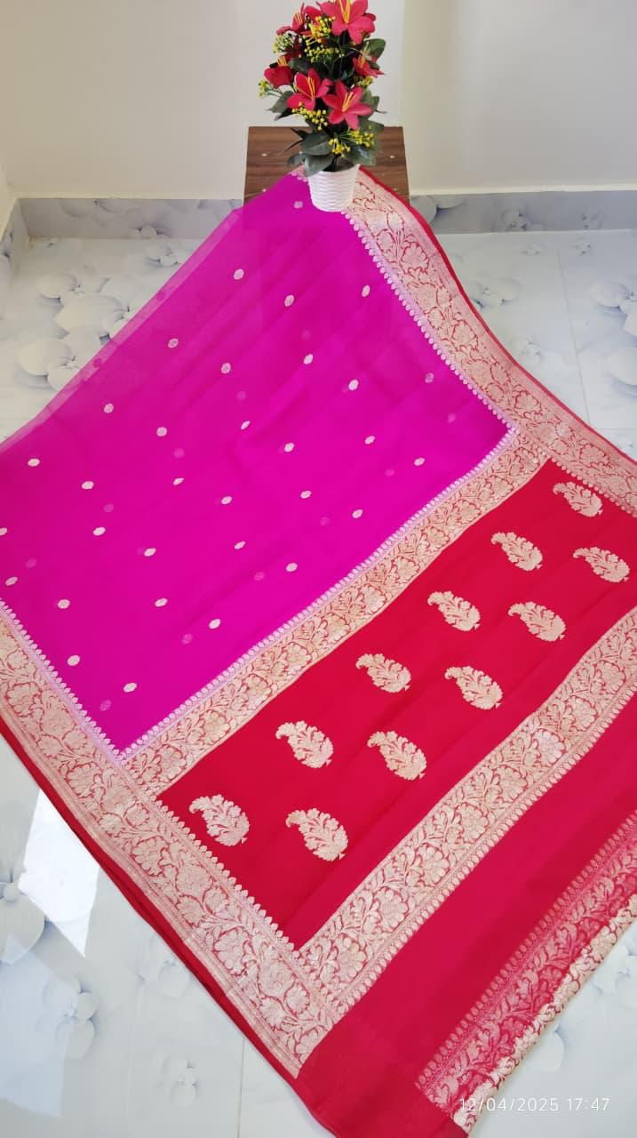 Kaduva Khadi Chiffon