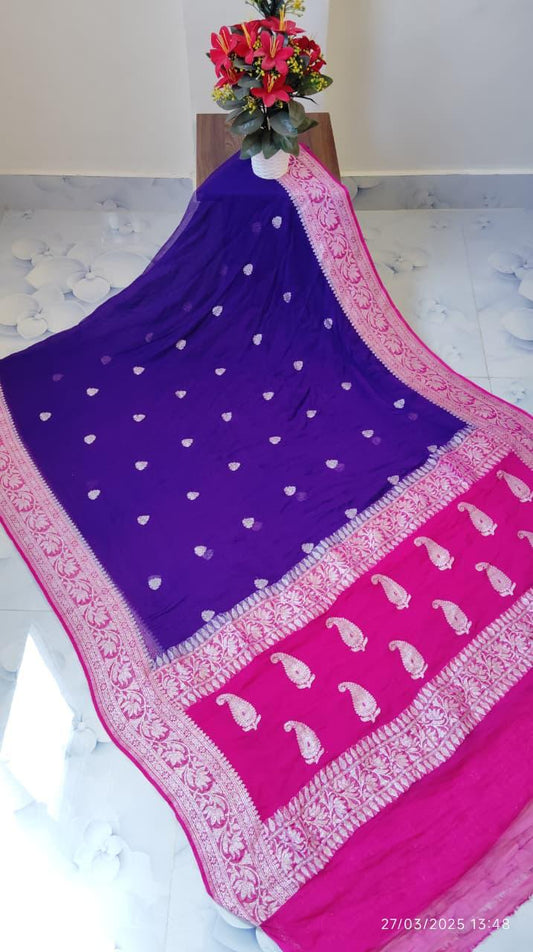 Kaduva Khadi Chiffon