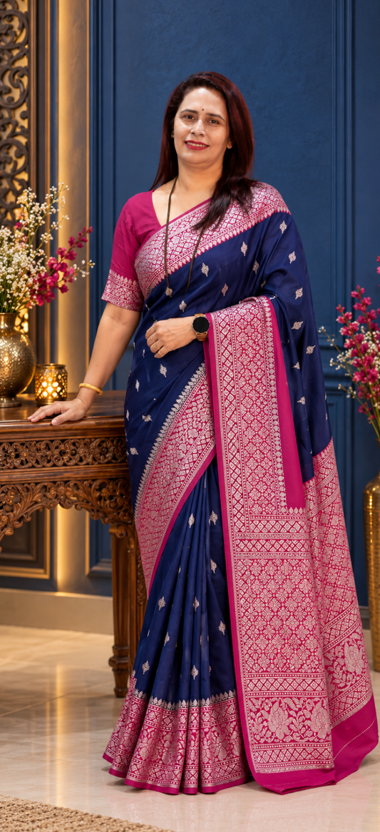 Ek Tara Mashru Silk.