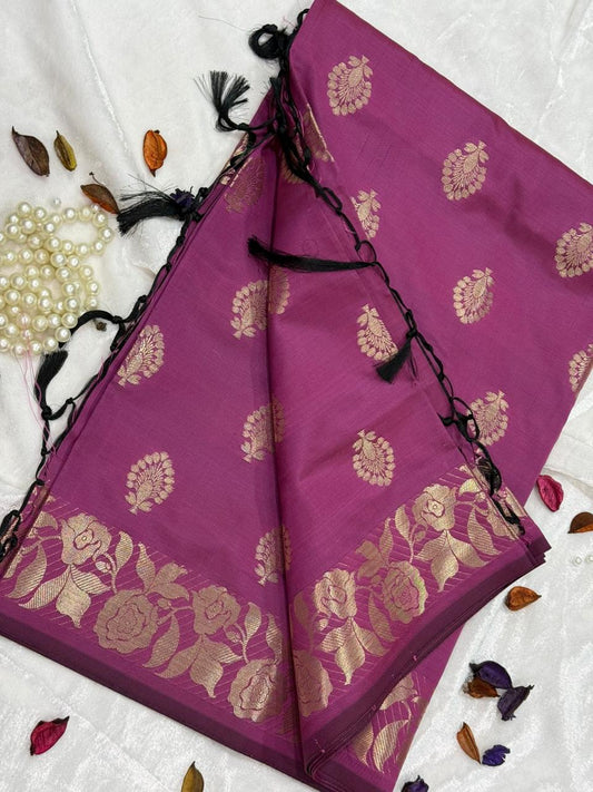 Soft butti silk