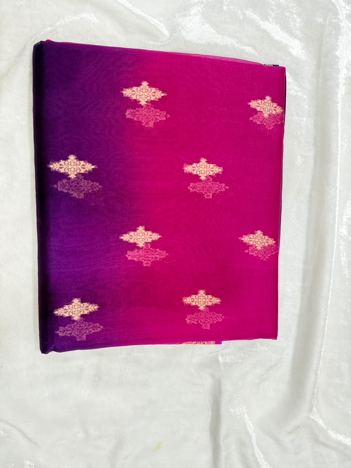 Kora Organza Multi Color Saree