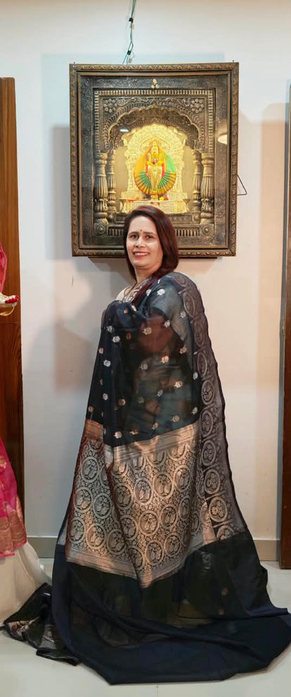 Kora Banarasi silk