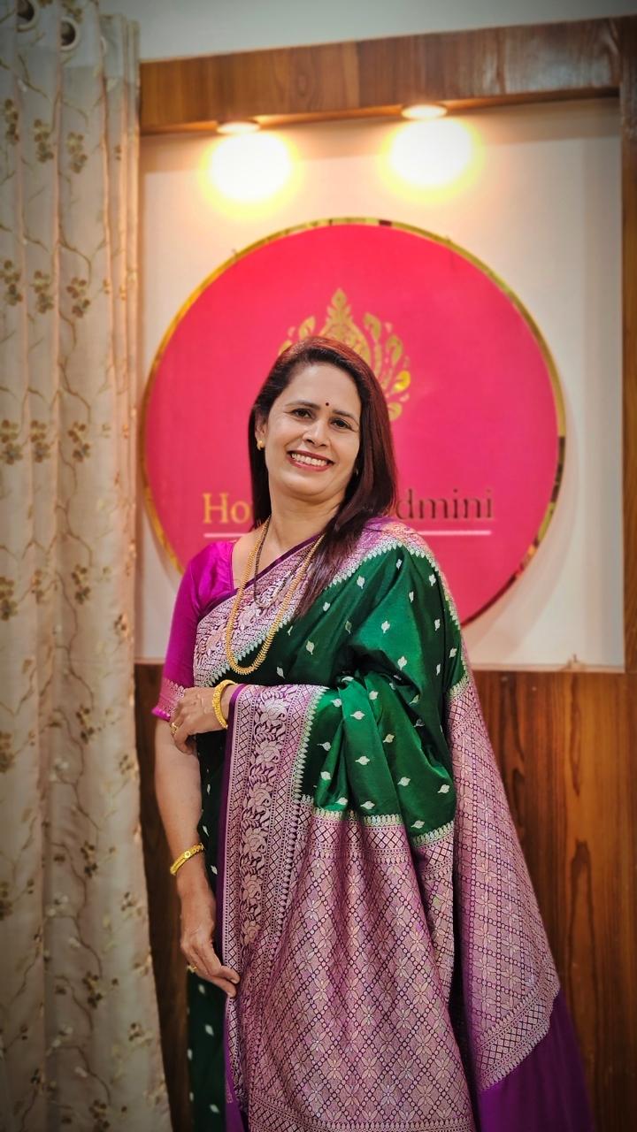 Ek Tara Roopa Sona Mushroom Silk
